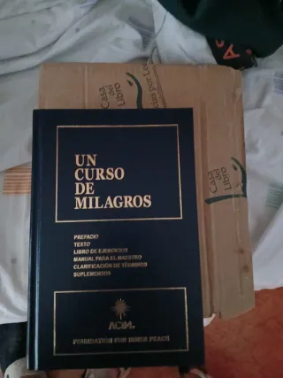 Libro Un Curso de milagros
