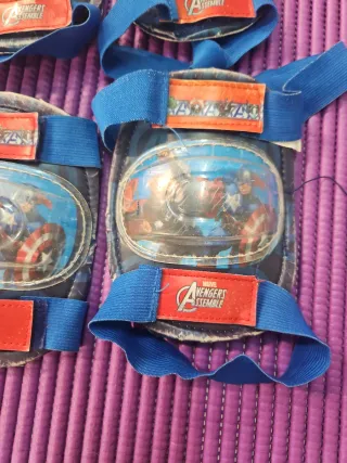 Pack Rodilleras y Coderas Avengers