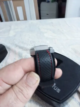 Reloj Lotus Cronógrafo Hombre Negro/Plata