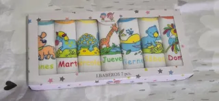 Baberos para cada día de la semana