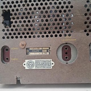 Radio Philips Lamp Limited 371 a valvole