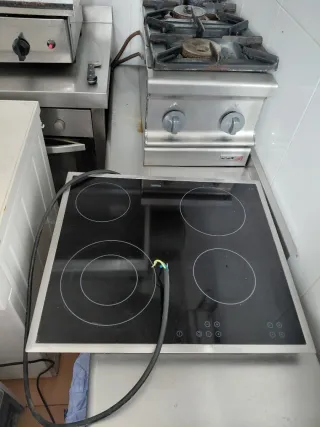 Horno y placa vitrocerámica Zanussi