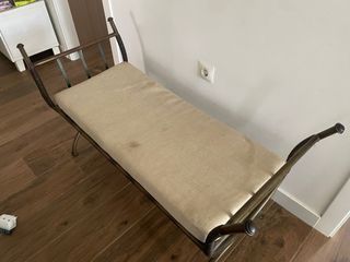 Banco Hierro Forjado Entrada/Pie de Cama