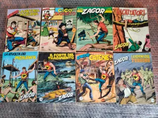 Fumetti Zagor € 3 cadauno in blocco o a scelta.