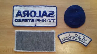 Lotto Toppe Vintage Anni 80/90