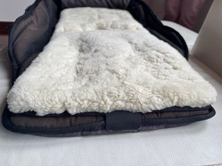 Saquito bebé Werner Christ piel borreguito