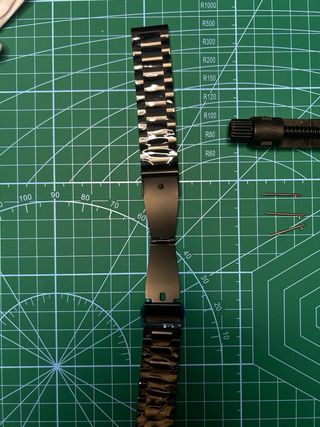 Correa de reloj de aluminio 20mm