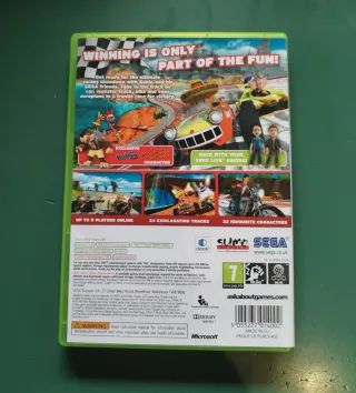 Xbox 360 Sonic & Sega All-Stars Racing