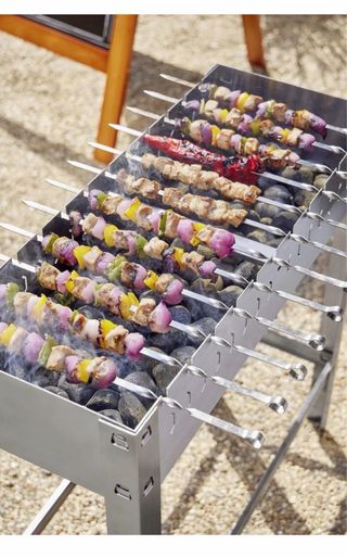 Barbacoa Acero Inoxidable 31x81x80