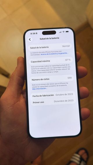 iPhone 15 Pro Max Azul Espacial