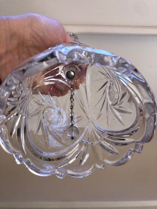 Campana Cristal Bohemia Decorativa