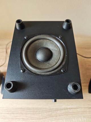 Altavoces Trust 2.1 Negro/Plata