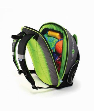 Trunki Alzador Mochila Negro y Verde