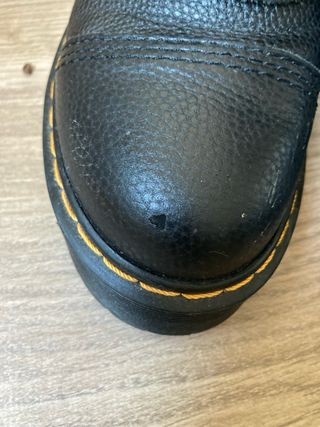 Botas Militares Cremallera Negra