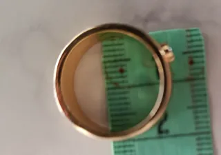 Anillo Oro Vermeil Oso Diamantes ver medida