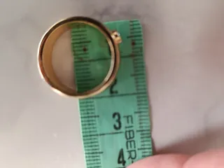 Anillo Oro Vermeil Oso Diamantes ver medida