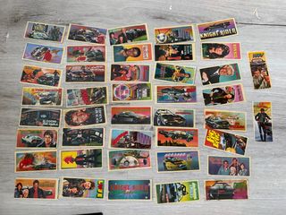 Colección completa - chicles - El coche fantástico