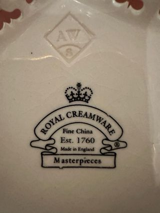 Potiche Royal Creamware Inghilterra