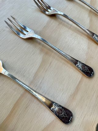 Cubertería Vintage Años 50-60 Platineta Inoxi