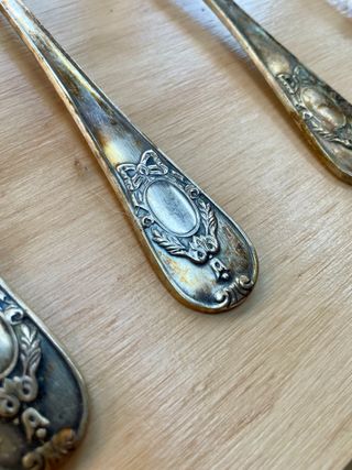 Cubertería Vintage Años 50-60 Platineta Inoxi