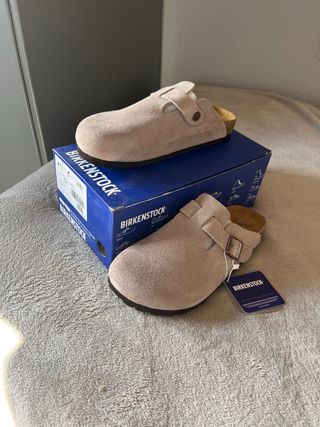 Birkenstock Boston Talla 41 Beige