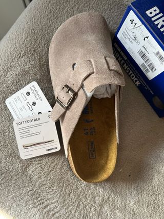 Birkenstock Boston Talla 41 Beige