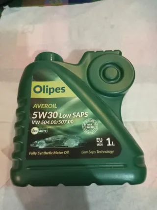 Aceite Motor Olipes 5W30 Low SAPS 1L