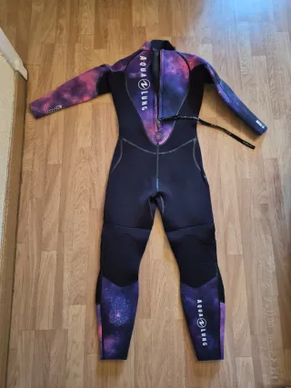 Traje Neopreno Mujer Aqualung Aquaflex 5mm. T 10