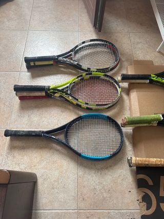 Lote 26 Raquetas de Tenis profesionales y Amateur