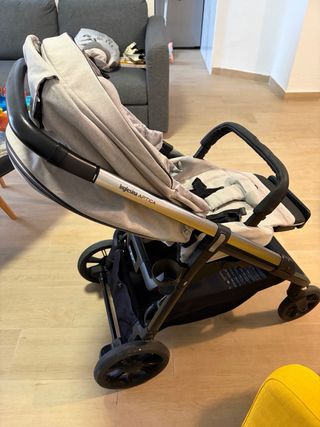 Carrito Inglesina Aptica 3 piezas gris