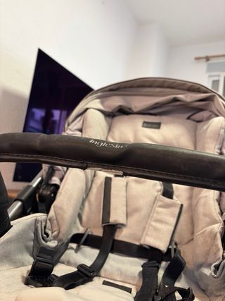 Carrito Inglesina Aptica 3 piezas gris