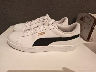 Zapatillas Puma Smash Blancas 42 Nuevas OFERTA HOY