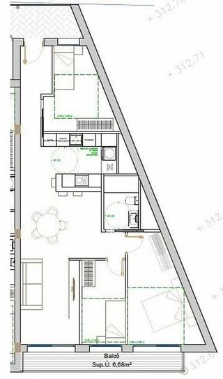 Piso en venta en Llevant en Igualada