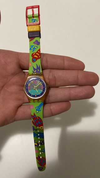 Swatch Vintage Anni '90 Tema Ocean/Fish Raro
