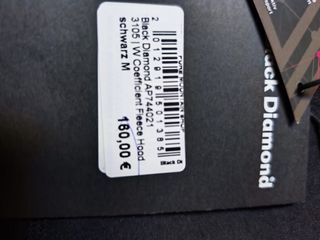 Chaqueta Black Diamond Mujer Talla M