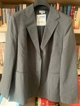 Giacca donna Isacco modello Losanna grigio melange