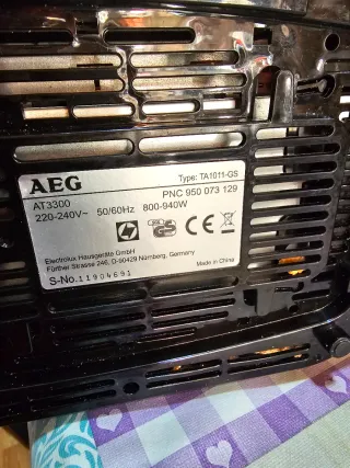 Tostadora doble AEGT3300