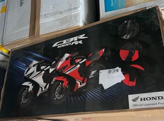 Moto Elettrica Honda CBR Bambini Rossa