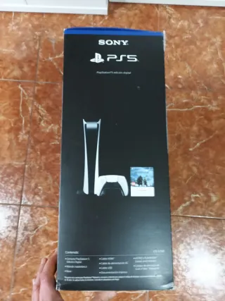 Caja PS5 God of War Ragnarök Edición Digital