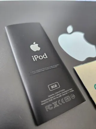 iPod Nano 4ta Gen 8GB Negro Sin Uso. Leer