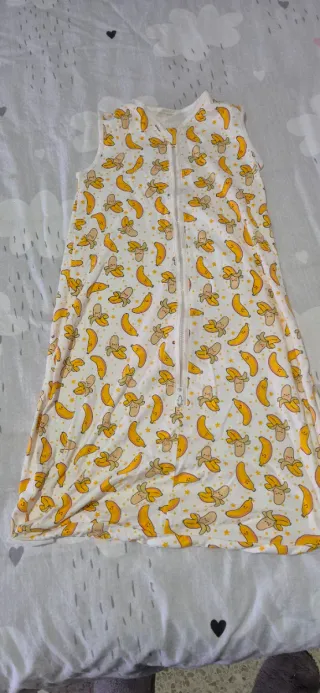 Saco dormir bebé bananas