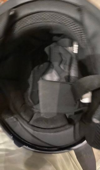 Casco Xpro Blanco y Rojo