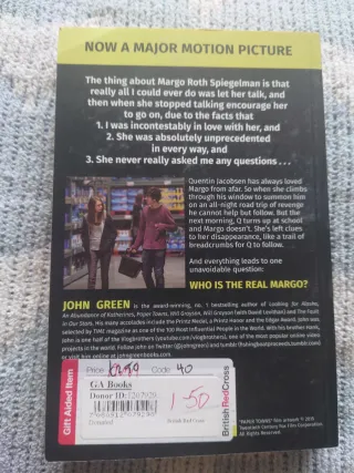 Paper Towns - libro en ingles