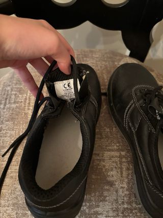 Zapatos de trabajo punta de acero