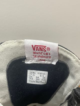 Zapatillas Vans Negras Bota Plataforma