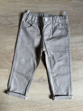 Completo elegante bimbo camicia e pantaloni