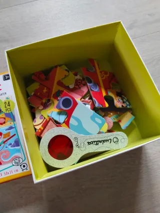 Puzzle Secreto Piratas Ludattica 24 piezas