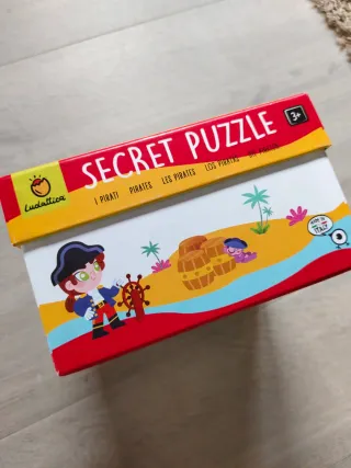 Puzzle Secreto Piratas Ludattica 24 piezas