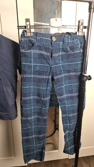 Completo giacca e pantaloni bimbo 7/8 anni