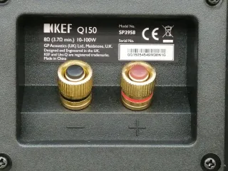 Altavoces KEF Q150 Negros